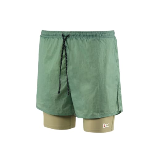 Ripstop Layered Trail Shorts, Mineral-Ash by District Vision