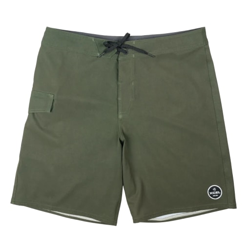 Men's Comp 19" Boardshort - Olive by Xcel Wetsuits