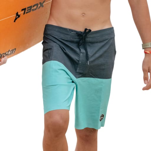 Men's Infiniti 18.5" Boardshort - Heather Black/Sea Foam by Xcel Wetsuits