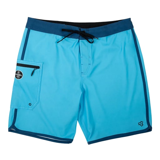 Men's Infiniti XR Eco 19" Boardshort - Light Blue/Deep Sea Blue by Xcel Wetsuits