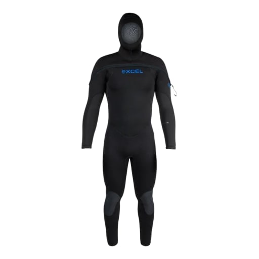 Men's Hydroflex Hooded Dive Fullsuit 8/7/6/5mm by Xcel Wetsuits