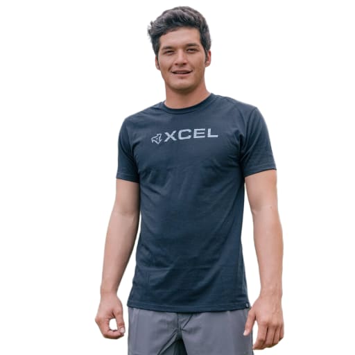 Men's Corp Logo Short Sleeve Tee by Xcel Wetsuits