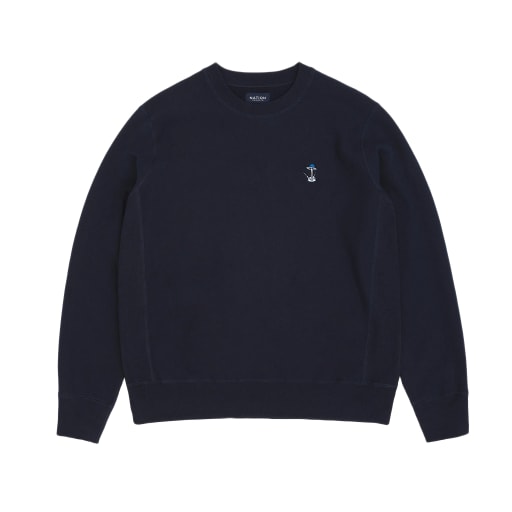 EMBROIDERED MUSHROOM CREWNECK by Nation FC