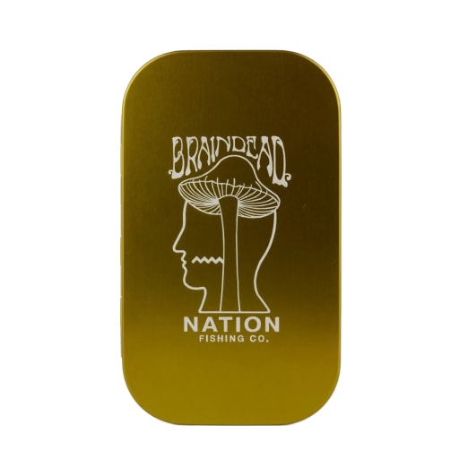 BRAIN DEAD X NATION FC LARGE ALUMINUM FLY BOX by Nation FC