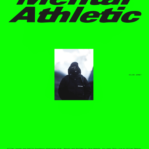 Issue 1 FW 2023 Cover 1 w/ Kilian Jornet by Mental Athletic