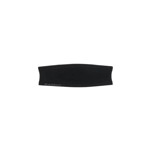 Seamless Merino Headband - Black by Bandit Running