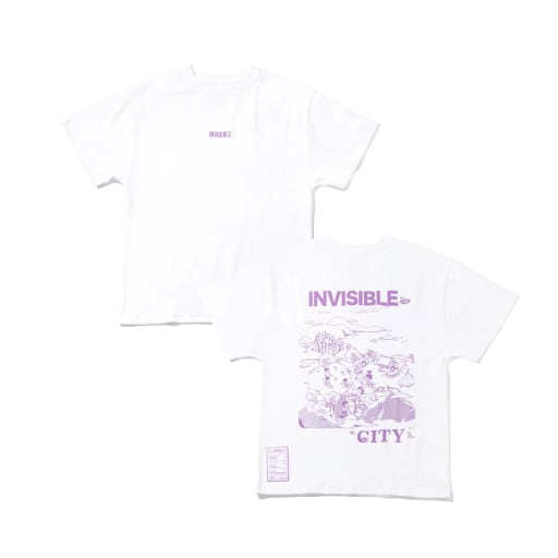 [NEW] Invisible Tee 002 — 100% BCI Cotton Heavyweight Unisex Graphic Tee by INVISIBLE COMPANY