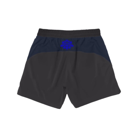 Comp Shorts | Cobalt Gray | Peonies by Hitorii