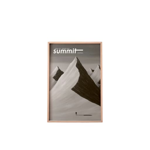 "A Lone Ascent" (SJ 324) — Limited Edition of 15, Signed and Numbered by Summit Journal