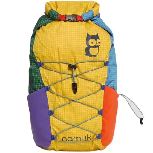 Eon backpack 14L Upcycled Sunflower yellow / Bluebalu by Hatchet Outdoor Supply Co.