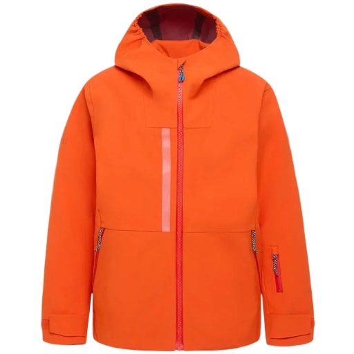 Turas 3 layer all season jacket Red orange by Hatchet Outdoor Supply Co.