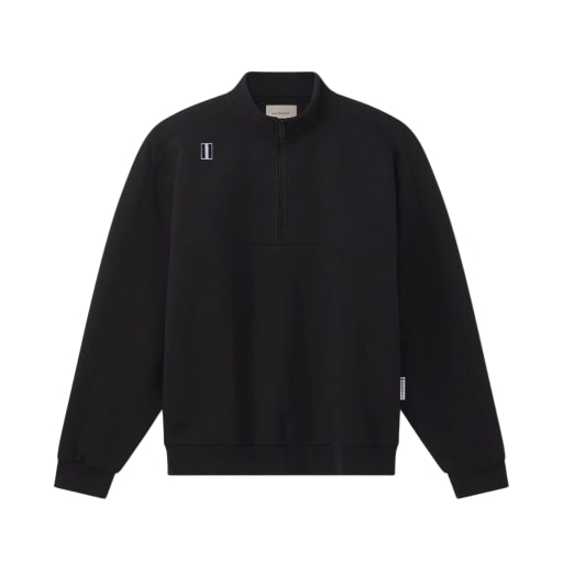 Quarter Zip Sweatshirt - Midnight by Whitespace