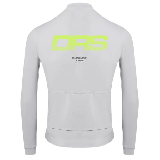Men's LS Jersey - Lumen,  Grey by Drag Reduction Systems (DRS) - NYC Cycling Apparel