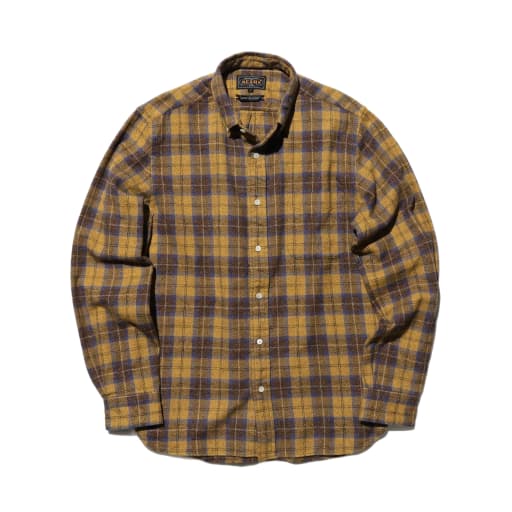 B.D. Herringbone Plaid - Mustard by Hunting Lodge
