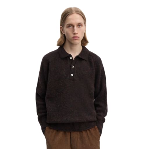 Another Polo Shirt 4.0, - Dusk Brown by Hunting Lodge