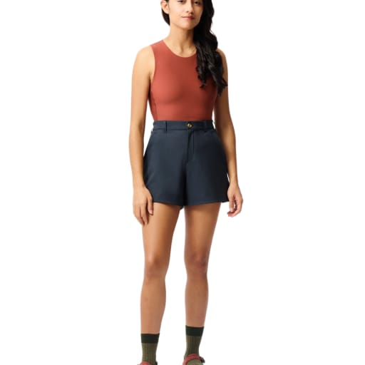 Trail Shorts 02 - Rugged Yet Stylish Women’s Hiking Shorts - Iolite by Hikerkind