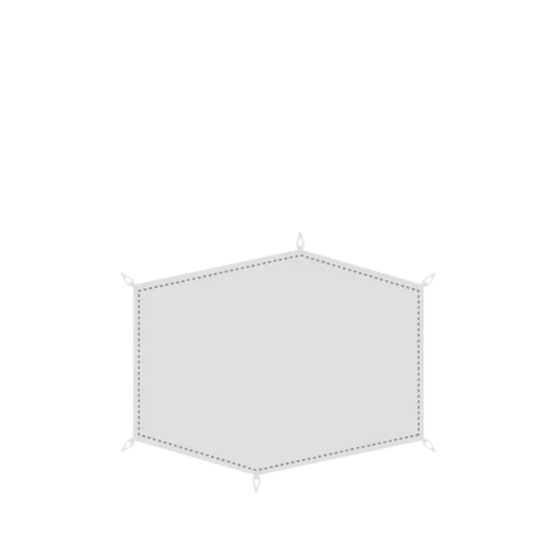 Land Breeze Pro. 1 Ground Sheet by Snow Peak