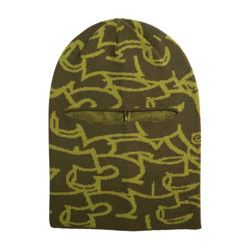 Hollow Skull Balaclava - Fern by g2g
