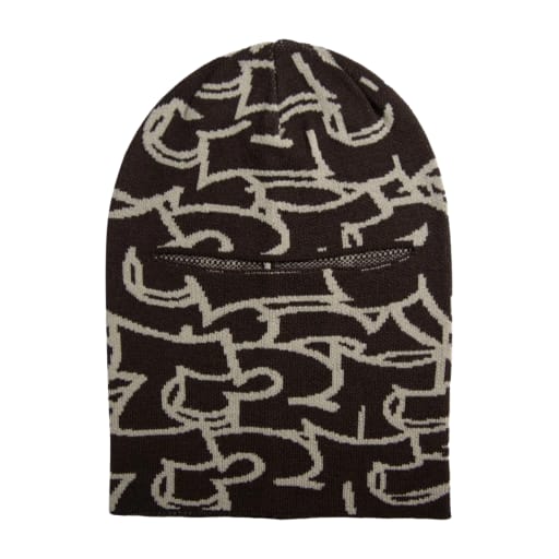 Hollow Skull Balaclava - Coffee by g2g