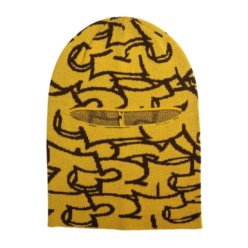 Hollow Skull Balaclava - Banana by g2g