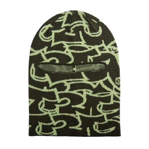 Hollow Skull Balaclava - Kelp by g2g
