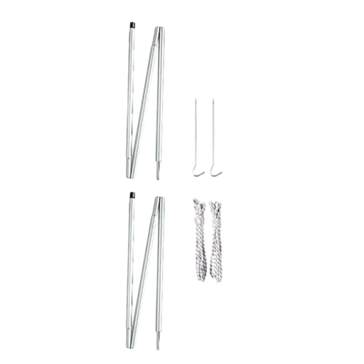 Amenity Dome Awning Pole Set by Snow Peak