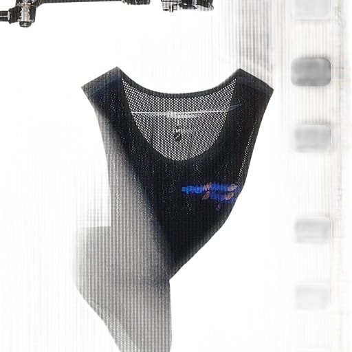 \\_UN-Race Singlet [black] "RC" by unsanctioned running
