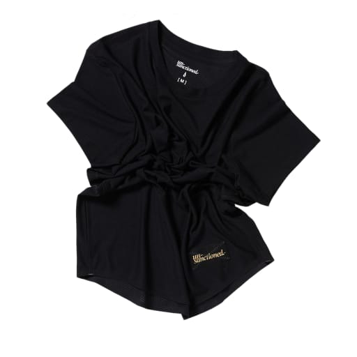 \\_UN-Run Tee [black] by unsanctioned running