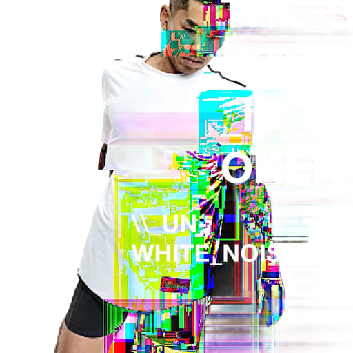 \\_UN-Run Tee [white] by unsanctioned running