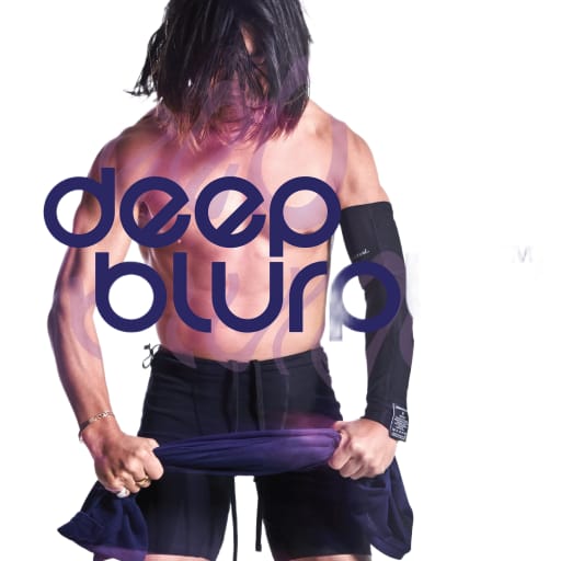 \\_UN-Run Tee [deep blurple] by unsanctioned running