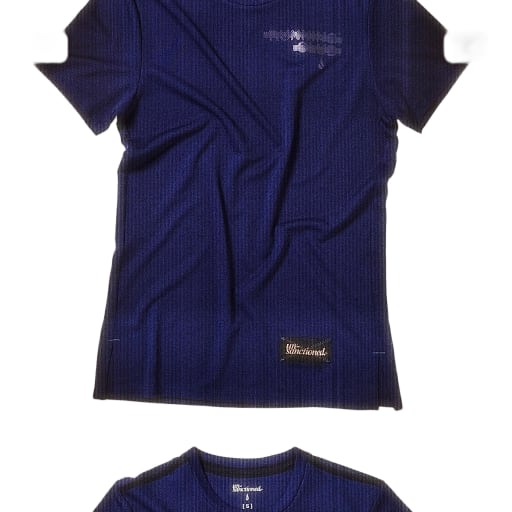 \\_UN-Run Tee [deep blurple] "RC" by unsanctioned running