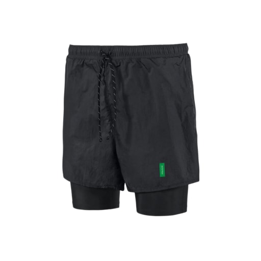 Ultralight Nylon Trail Shorts, Obsidian/Black by District Vision