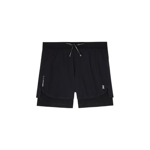 Vento™ 4" 2-in-1 Short, Men's - Black (1st Gen) by Bandit Running