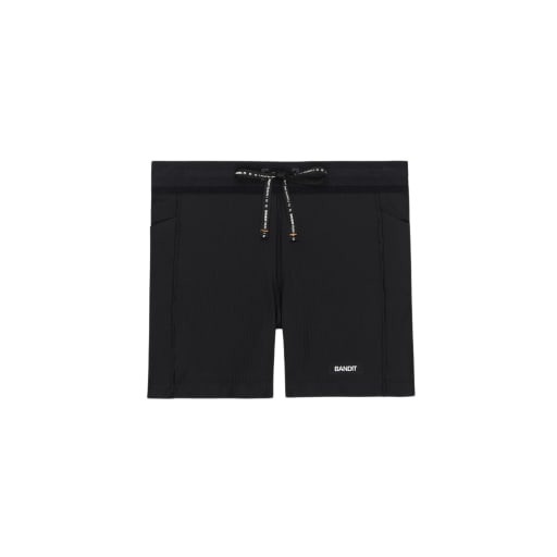 Cadence™ 5" Women's Compression Shorts - Black (1st Gen) by Bandit Running