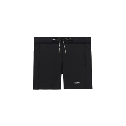 Stamina™ 5" Women's Compression Shorts - Black (1st Gen) by Bandit Running