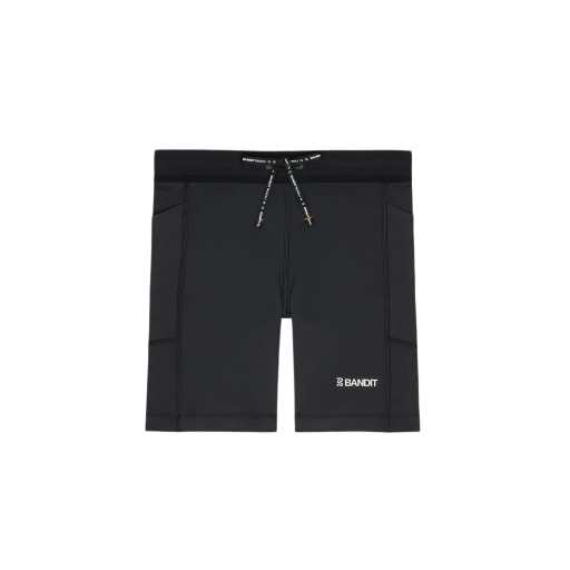 Stamina™ 7" Compression Short, Women's - Black (1st Gen) by Bandit Running