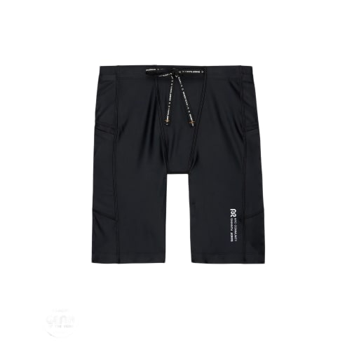 Superbeam™ Next Gen 7 Pocket Half Tights - Black (1st Gen) by Bandit Running