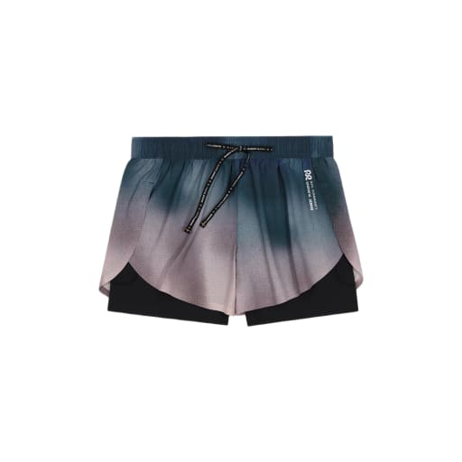 Women's Vento™ 2-in-1 Run Short - Flow State Aegean Multi by Bandit Running