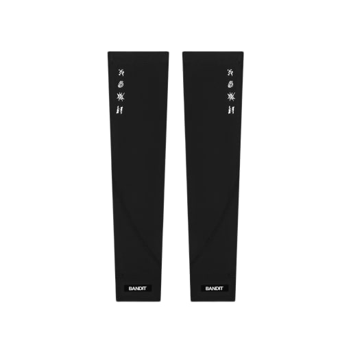 Adapto™ Compression Sleeves - Black by Bandit Running