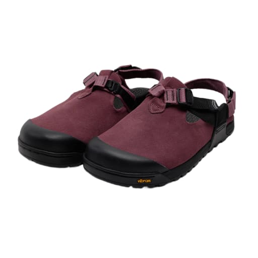 Mountain Clog in Wild Rose Leather Suede by Windthrow