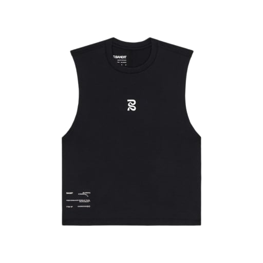 Women's Micromesh™ Run Tank - Black by Bandit Running
