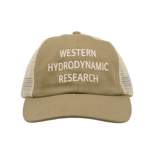 Side Vent Low Profile Hat (Khaki) by WESTERN HYDRODYNAMIC RESEARCH