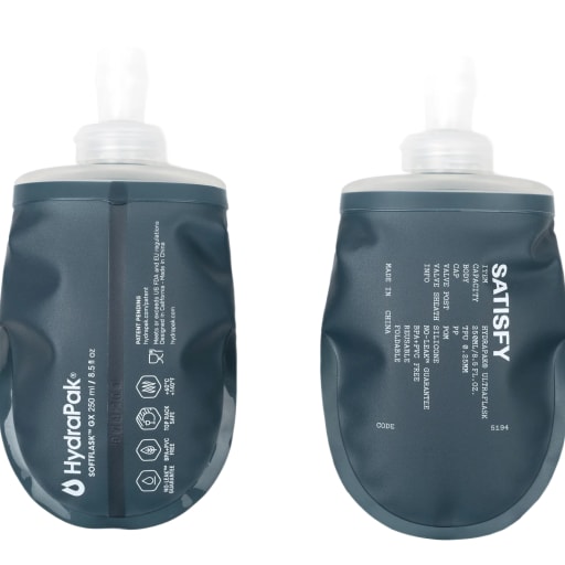 CLHydraPak® Soft Flask 250ml 2‑Pack by SATISFY