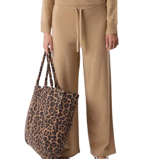 Merino Wide Leg Knit Pant - Mojave Desert by Whitespace