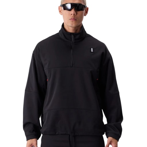 Softshell Quarter Zip - Caviar by Whitespace