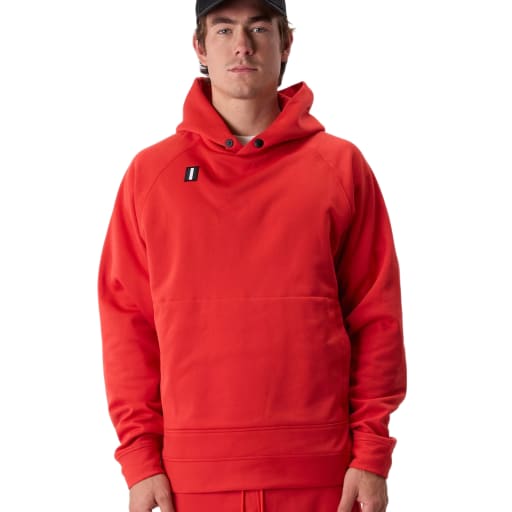Power Fleece Hoodie - Aura Orange by Whitespace