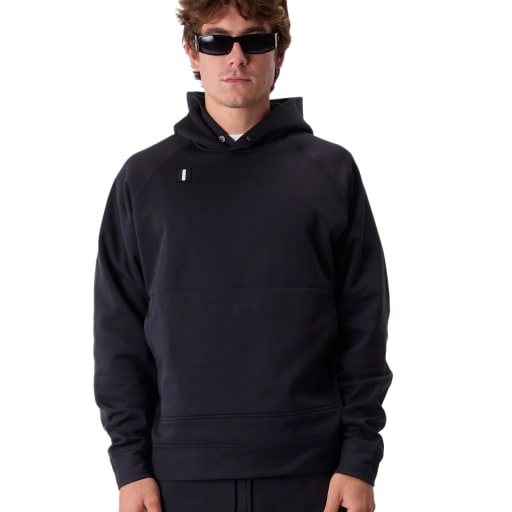 Power Fleece Hoodie - Caviar by Whitespace