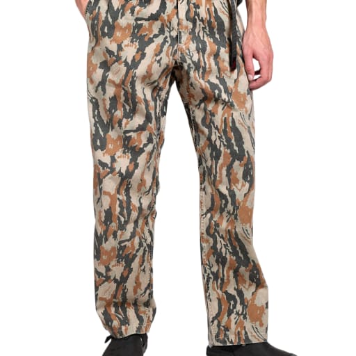 Denim Gramicci Pant Straight Fit in Bark Camo by Windthrow