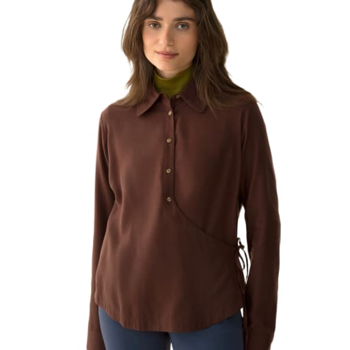 Front Field Flannel Shirt - Loamy by Hikerkind