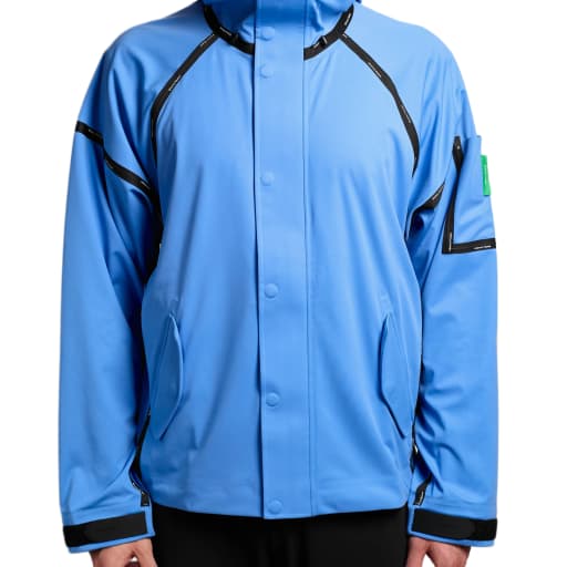 Performance Lab Waterproof Jacket in Powder Blue by Windthrow